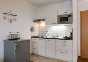 Book a cozy vacation rental with a balcony and lake view in Binz on Rügen in Binz