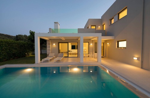 Gonia Villa | Countryside Eco Villa-Gonia with private pool, 8km from Rethymno. Sleeps 6