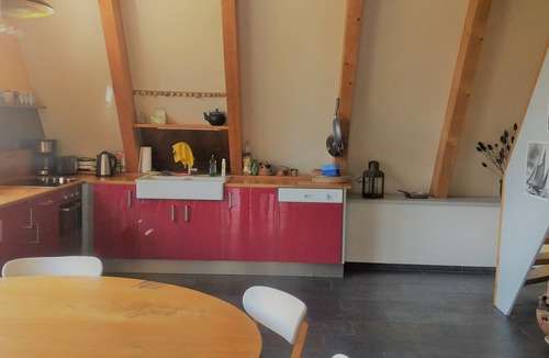 Dranske House | Finnhaus 200m from the Baltic Sea coast, sea view to Hiddensee + Moen, free WLAN