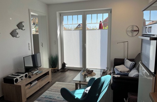 Wangerooge Apartment | Inselparadies - New apartment with terrace, beach chair and garden