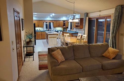 Brillion House | Large, cozy lake home near Round Lake Farm, Nordic Center, Road America, Lambeau