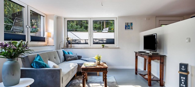 Apartment 'Meerlust' with Private Terrace, Private Garden and Wi-Fi in Travemünde