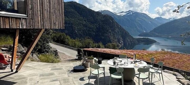 Architect cabin in countryside near Geiranger in Valldal