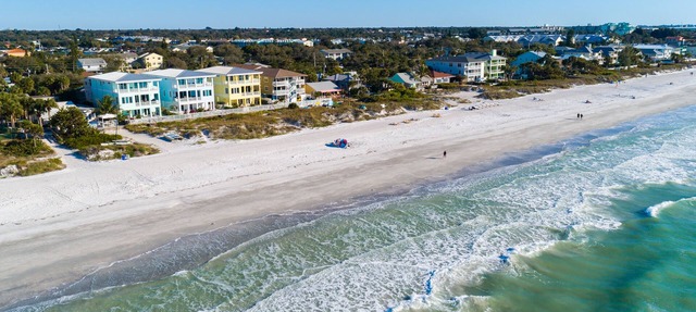 BRAND NEW CONSTRUCTION 6 BEDROOM, 4.5 BATHROOM DIRECT BEACHFRONT POOL HOME! in Indian Rocks Beach