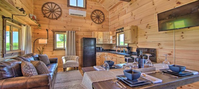 Cabin on 35-Acre Farm in Blanchardville w/Trails! in Blanchardville