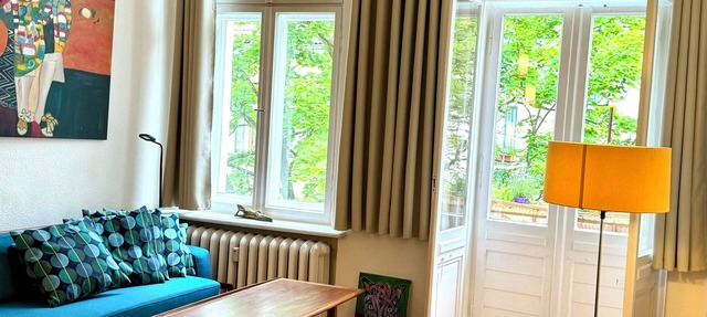 Central, quiet, bright and cozy, in 10 minutes by car to the hotspots in Berlin