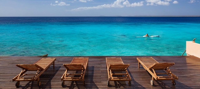 Exclusive Oceanfront Apartment Belair, Bonaire. You can't get closer to the sea! in Kralendijk