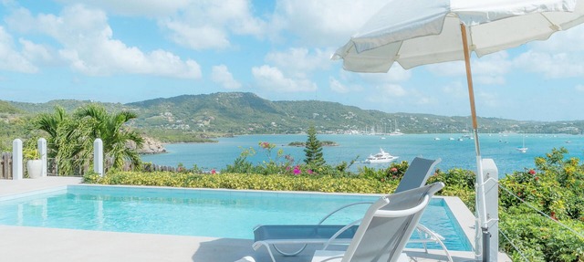 Fabulous Ocean View Villa with Pool in Falmouth Harbour