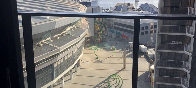 Harbour views at Docklands, Melbourne. Next to Marvel stadium in Docklands