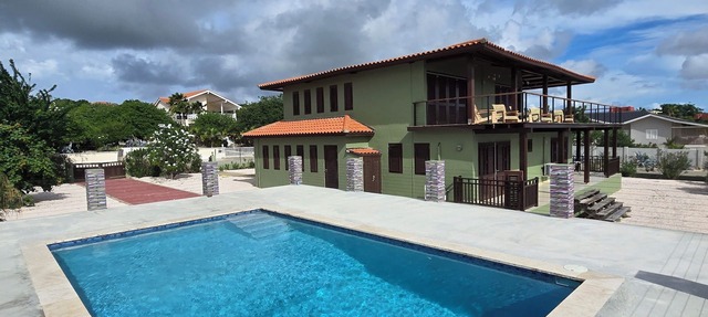 Kas Bientu -nOcean View, Private Pool, 4 bed, Gated Parking in Kralendijk
