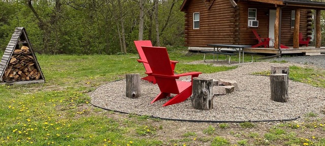 Little Moose Lodge (Tiny House) Mohawk River waterfront property in St Johnsville