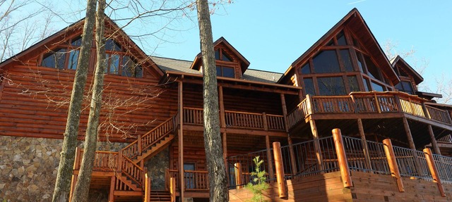 Luxury Mountain Lodge with Soaring Views - 5,000 Sq in Blue Ridge