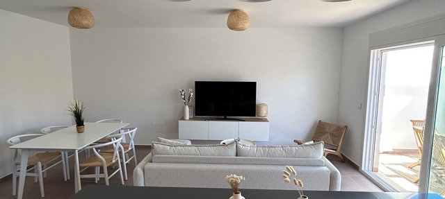 NEW flat with solarium, 50 meters from the sea ! in Lo Pagán
