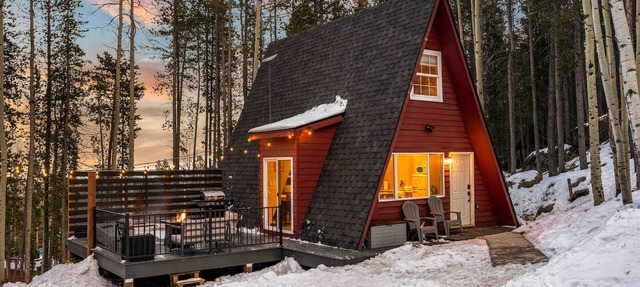 *NEW* Hidden Ruby A-Frame in Evergreen