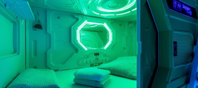 OXYGEN HOSTEL Capsula in Madrid