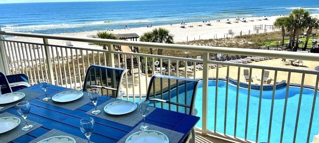 Palacio 203 BeachFront!Best View&Amenities!2 Pools!HotTub!Near Dining!Pickleball in Pensacola
