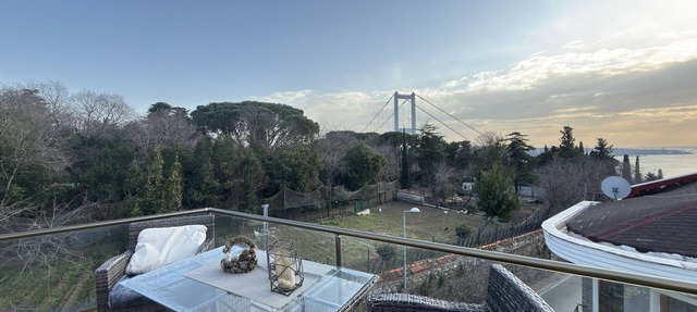 Panoramic Bosphorus View Terrace Flat in Istanbul