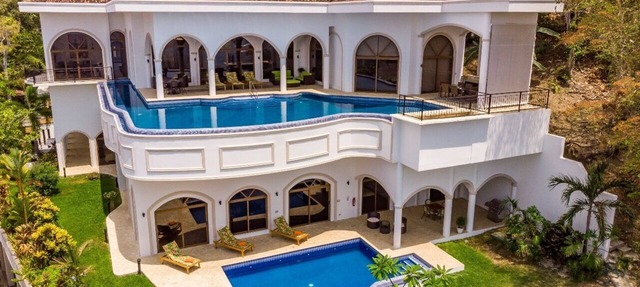 Panoramic Ocean views Waterfront Luxury Home in Jaco