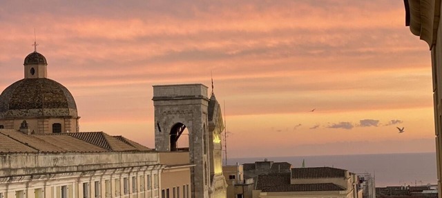 PENTHOUSE WITH SEAVIEW TERRACE IN THE CITY'S HEART in Cagliari