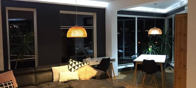 Rooftop flat facing The Sports Academy + 80m2 Balcony + Garage in Sofia