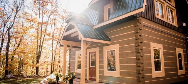 Rustic Log Cabin on All-Inclusive Camping Retreat in Ontario, Canada in South River