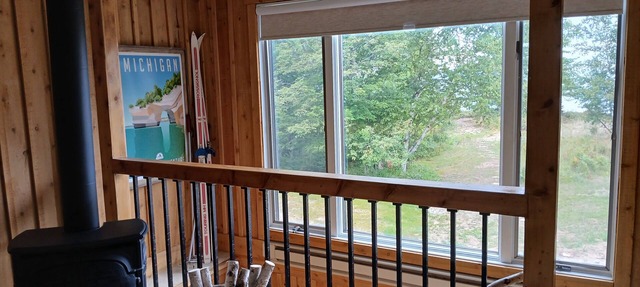 Rustic Moose Lakefront Guest Cabin on the Shore of Lake Superior in Brimley