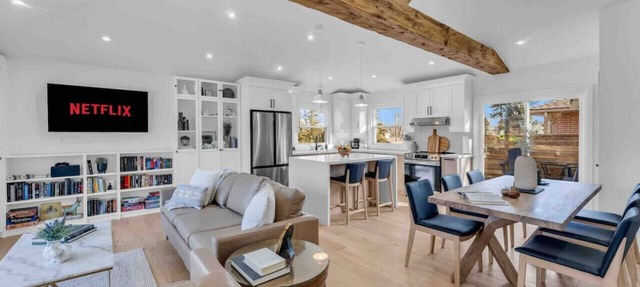 Spacious Elegance: Two Living Spaces in One Home in Burlington