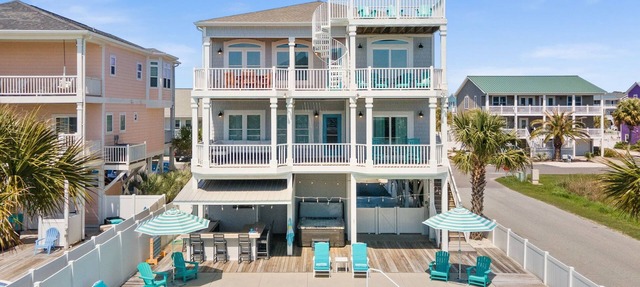 " 'Til Next Time!" Pool w/Opt. Heat, Hot Tub, Tiki Bar, Elevator, Crow's Nest in Holden Beach