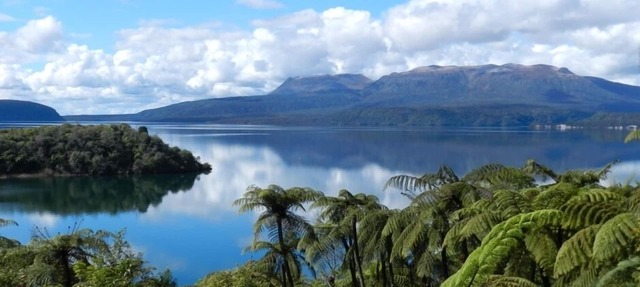 Tui Glen - Lake front bach with stunning views in Lake Tarawera