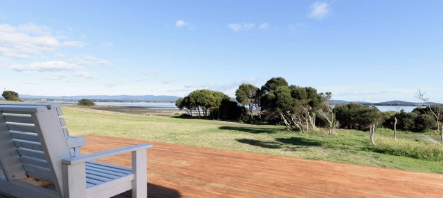 Waterfront Home with a View and Deck in Low Head
