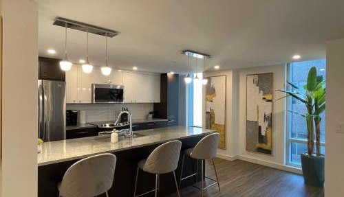 Large 1 BR with 6 appliances and rooftop swim spa in Halifax